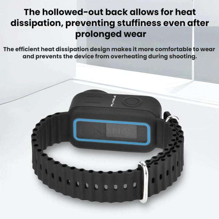 For DJI Osmo Nano Flymile Multi-Functional Wrist Strap(Black)