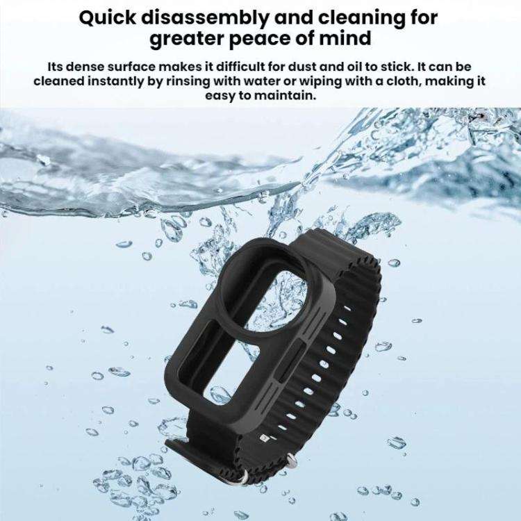 For DJI Osmo Nano Flymile Multi-Functional Wrist Strap(Black)