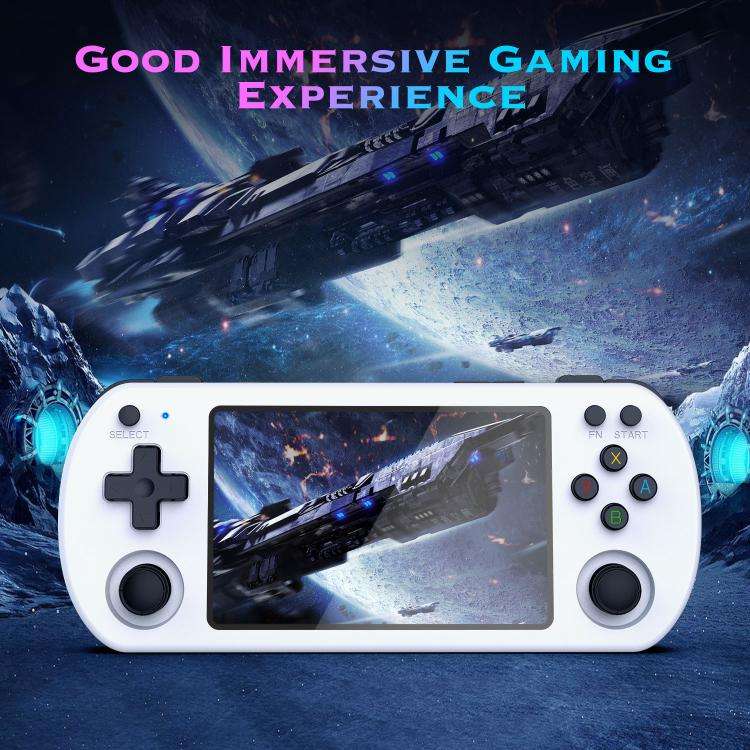 U8 Retro Handheld Game Console Open-Source 4 Inch HD IPS Screen Portable Console, Size: 128G(Tran...