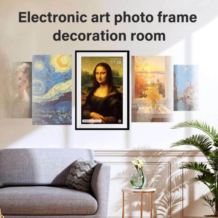 10.1-Inch WiFi Smart Digital Calendar Frame Planner Touchscreen Display With App Control UK Plug(...