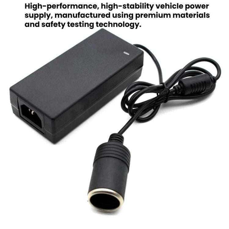 12V 5A Power Adapter Car Cup Holder Vacuum Cleaner Power Converter EU Plug