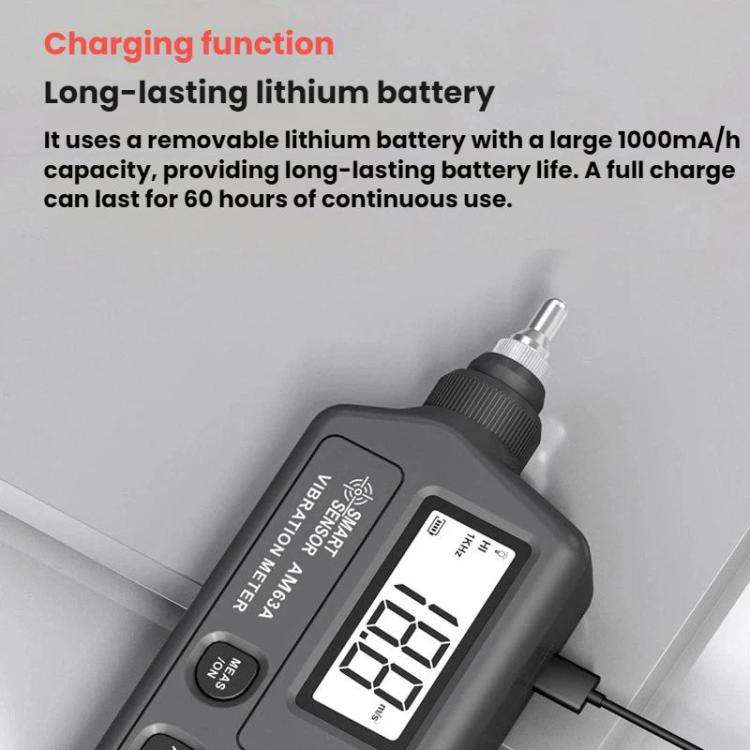 SMART SENSOR Explosion-Proof Handheld Portable High-Precision Motor Vibration Meter(AM63A)