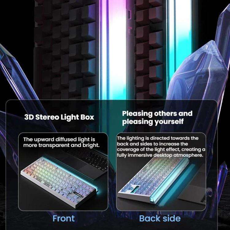 LANGTU T87 Hot-Pluggable Wireless Bluetooth Triple-Mode Mechanical Keyboard Office & Gaming Keybo...
