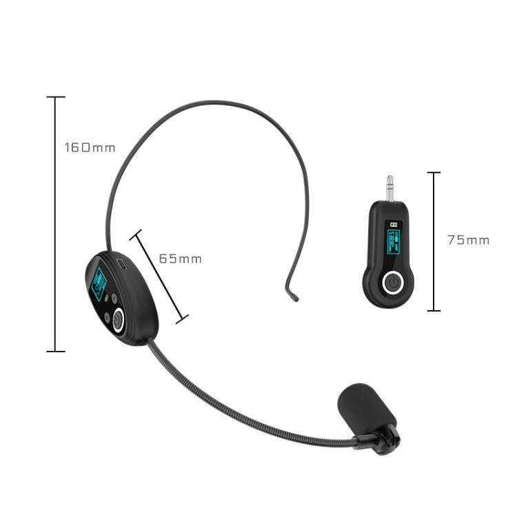 K-06 2.4G Head-Mounted Wireless Microphone Amplifier Headset, Spec: 1 in 1