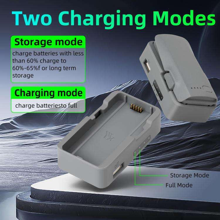 For DJI Neo 2 YX Single-Port Charger Battery Storage USB Charger