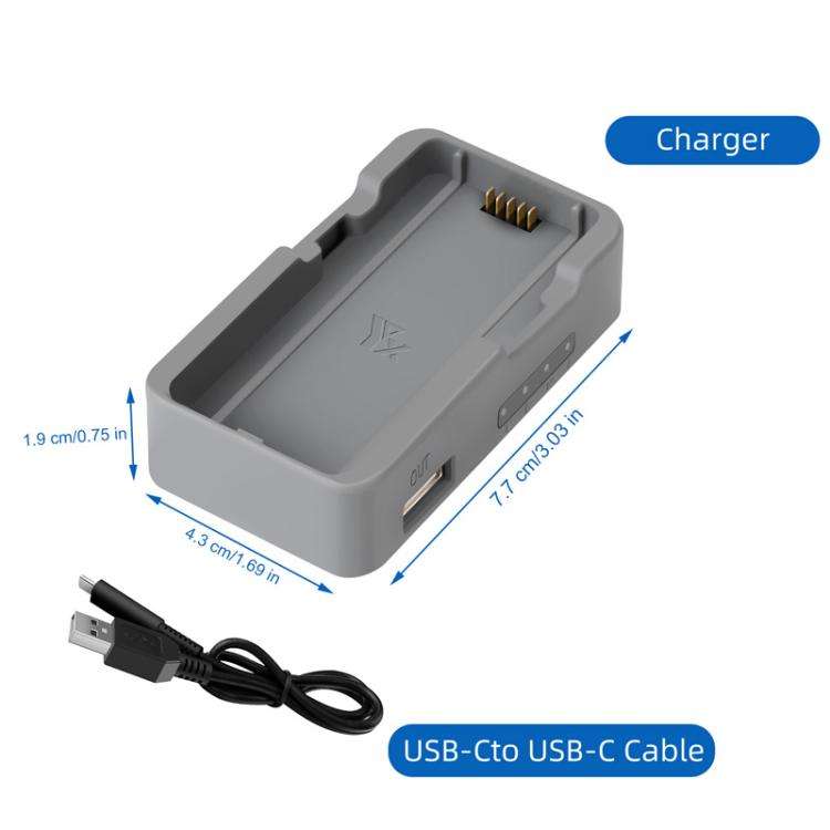 For DJI Neo 2 YX Single-Port Charger Battery Storage USB Charger