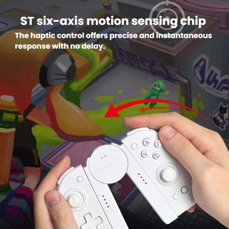 MOBAPAD For Nintendo Switch Split Left & Right Joypad Hall Effect Joystick Game Controller, Spec:...
