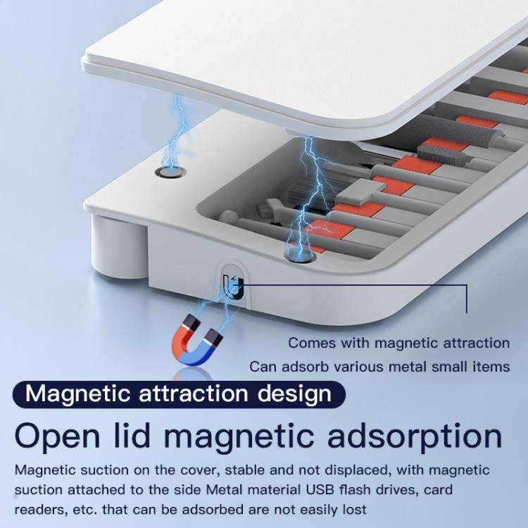 22-in-1 Keyboard Cleaning Kit with Wrist Rest Magnetic Storage Case Tools for Mechanical Keyboard...