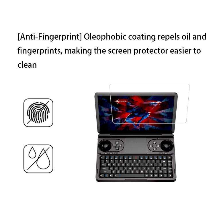 For GPD WIN Mini Screen Protector 9H Hardness Tempered Glass HD Clear Anti-Scratch Film