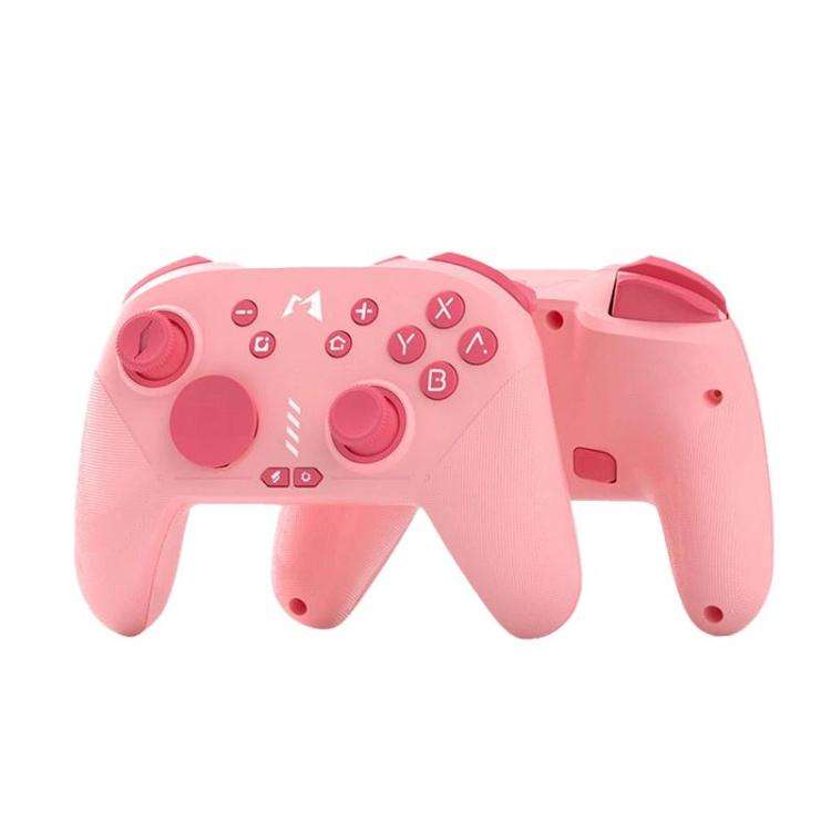 For Steam MOBAPAD Chitu HD Wireless Bluetooth Vibration Game Controller(Pink)