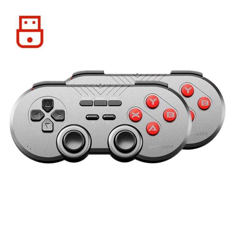GAMEMT 080S 2.4G Vibration Wireless Game Controller For PC / Switch / PS3, Spec: Double With Rece...