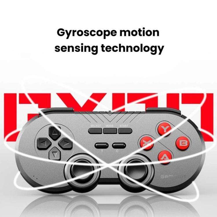 GAMEMT 080S 2.4G Vibration Wireless Game Controller For PC / Switch / PS3, Spec: With Receiver