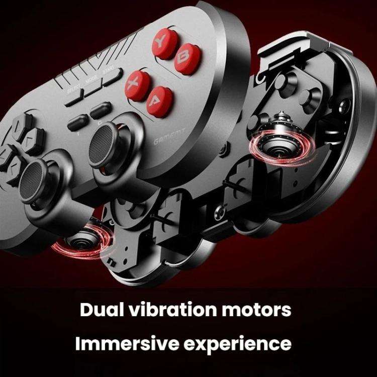 GAMEMT 080S 2.4G Vibration Wireless Game Controller For PC / Switch / PS3, Spec: Single