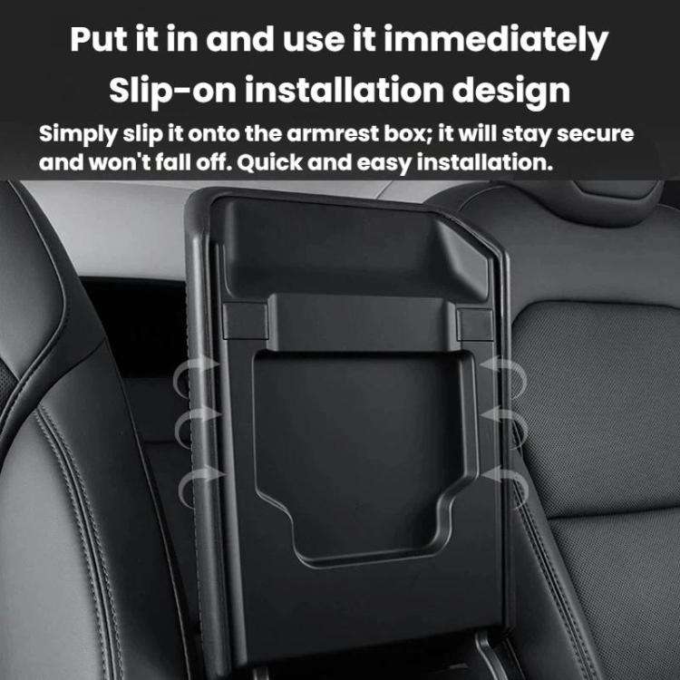 For Tesla 2025+ MODEL Y JUNIPER / Model Y L Center Console Armrest Box Dust Cover Interior Access...