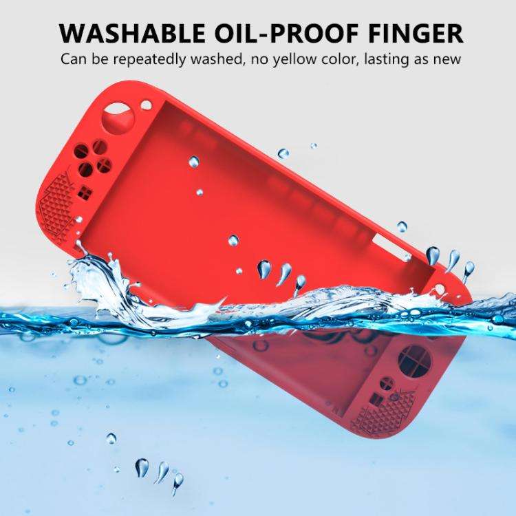 For Nintendo Switch 2 Silicone Protective Case Shockproof & Dustproof Console Cover(Orange)