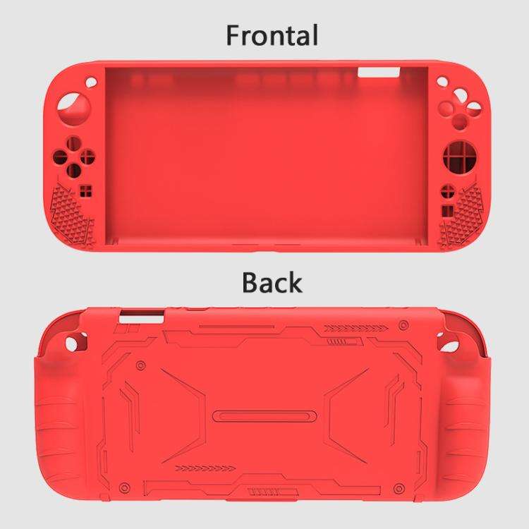 For Nintendo Switch 2 Silicone Protective Case Shockproof & Dustproof Console Cover(Black)