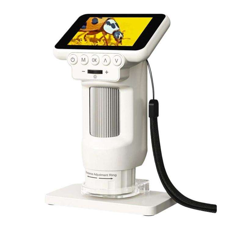 H013 2.8 Inch Digital Handheld HD Portable Electronic Microscope Rechargeable Kids Microscope Wit...