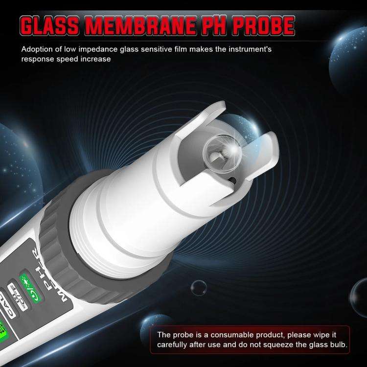 HABOTEST HT630B High-Precision PH Tester Water Quality Analyzer