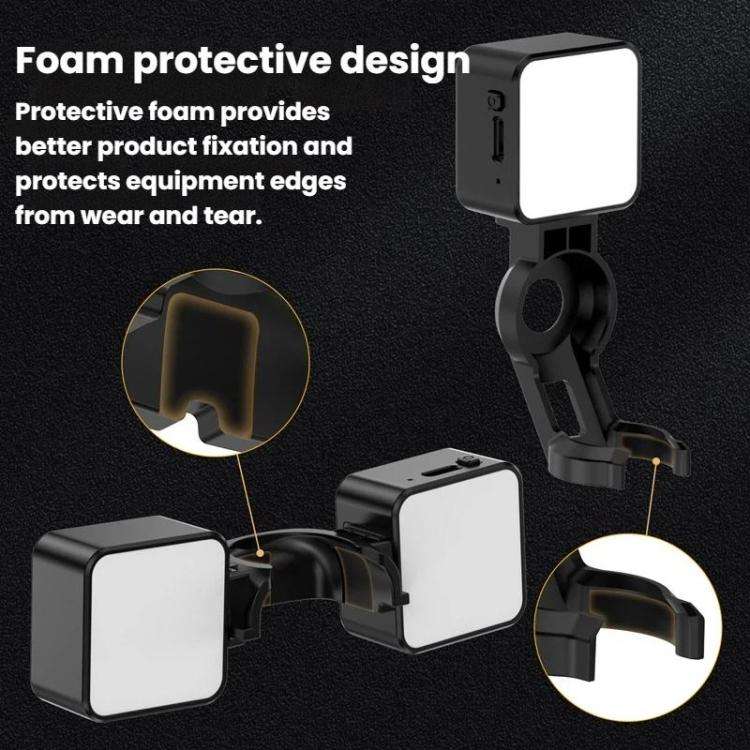 For DJI Osmo Pocket 3 Desiontal PM-06 Quick-Release Magnetic Fill Light Portable Light For Action...