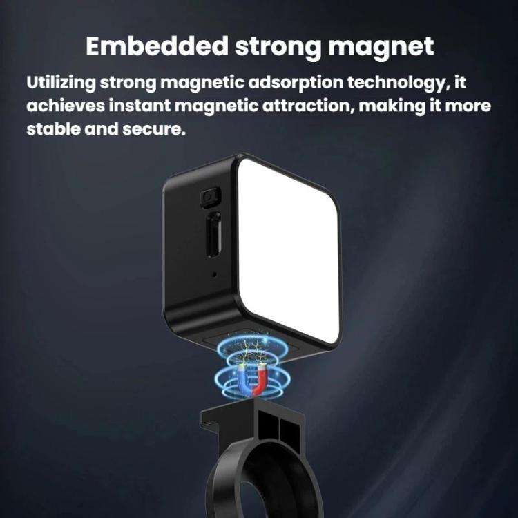 For DJI Osmo Pocket 3 Desiontal PM-06 Quick-Release Magnetic Fill Light Portable Light For Action...