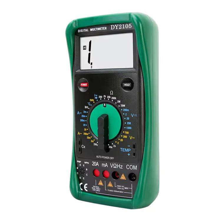DUOYI AC/DC Voltage Resistance Testing Anti-Burn Digital Multimeter(DY2105)