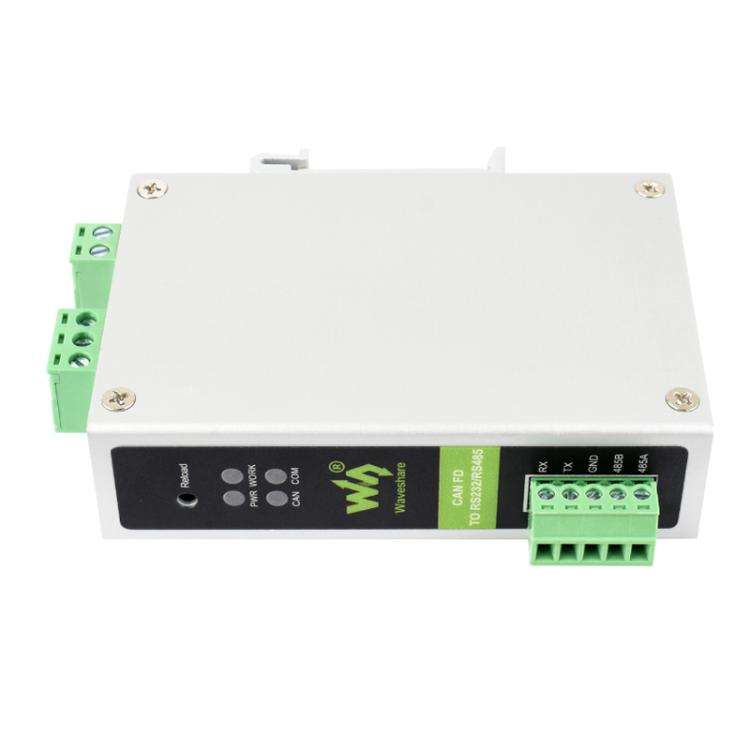 WAVESHARE CAN FD Protocol Converter Compatible With CAN 2.0A/2.0B Protocols Spports DIN Rail Moun...