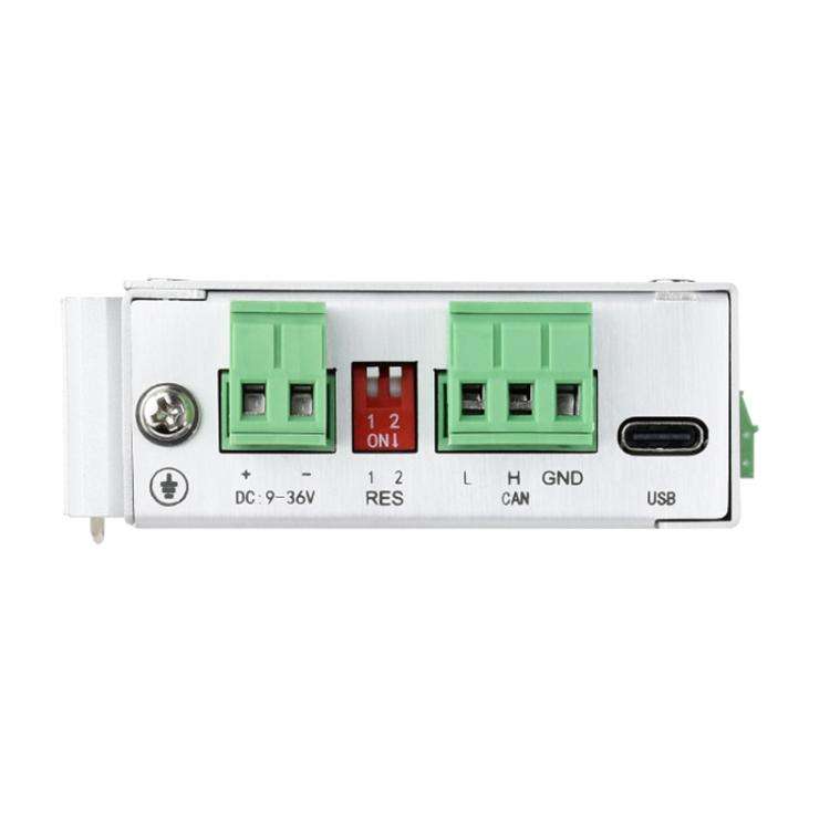 WAVESHARE CAN FD Protocol Converter Compatible With CAN 2.0A/2.0B Protocols Spports DIN Rail Moun...