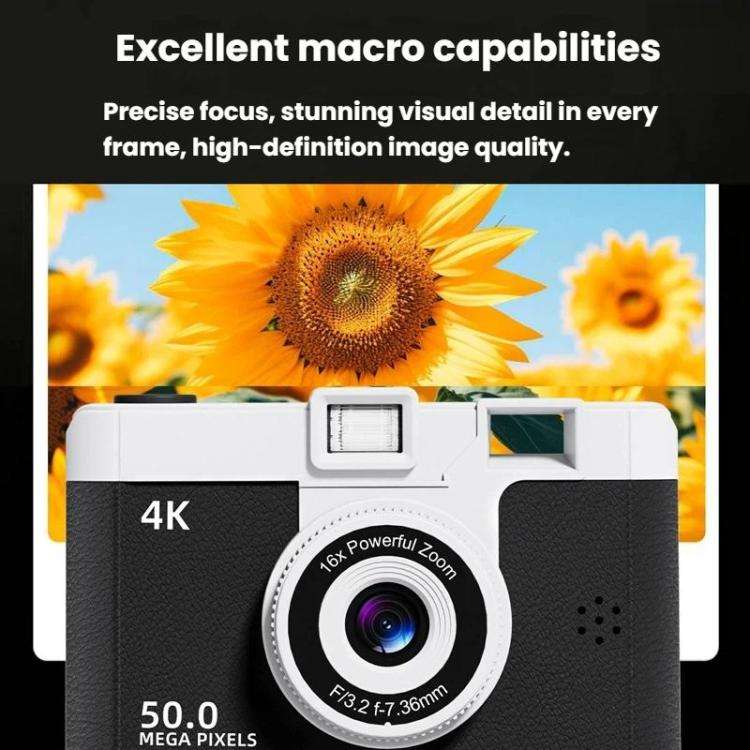 M16 2.4 Inch WiFi HD Digital Camera Mini CCD Camera With Front & Rear Dual Cameras(Green)