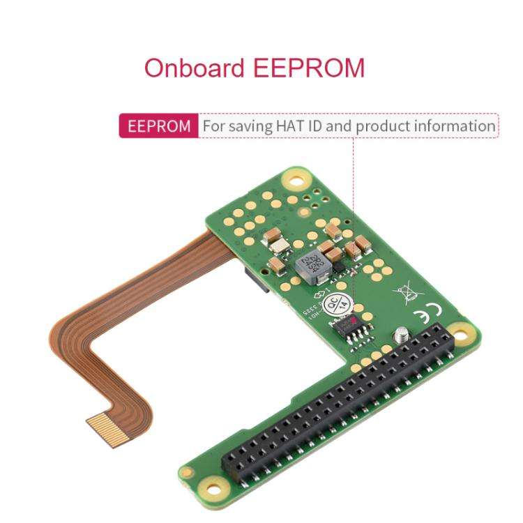 WAVESHARE Raspberry Pi Original Pi5 PCIe to M.2 Interface Expansion Board Compact Version(32665)
