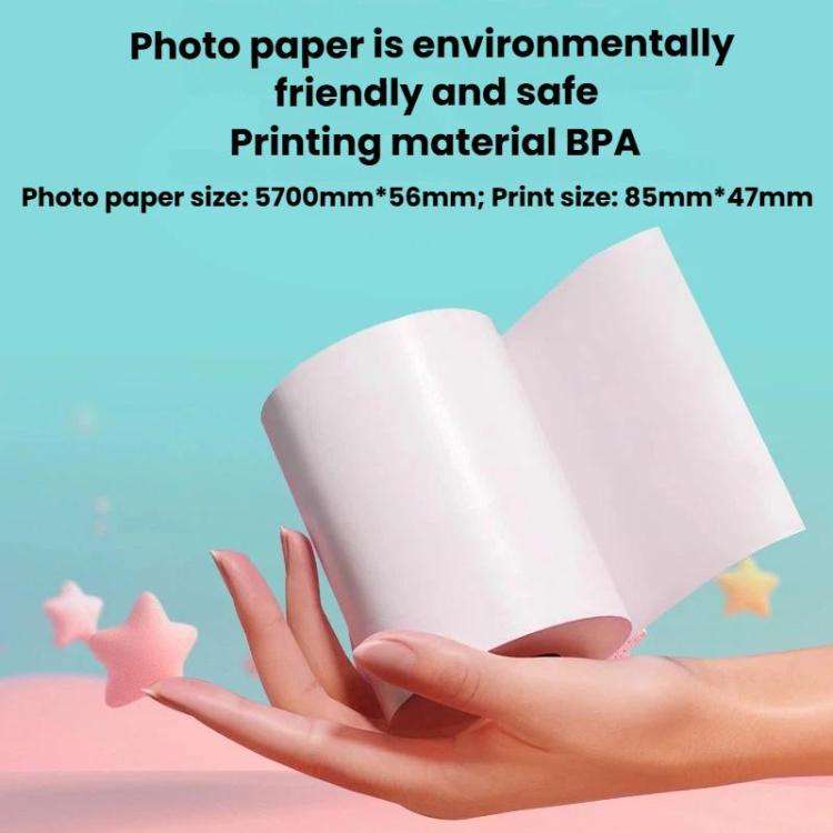 P79 Kids Instant Print Digital Camera Video Recorder Thermal Printing Digital Camera(Pink)