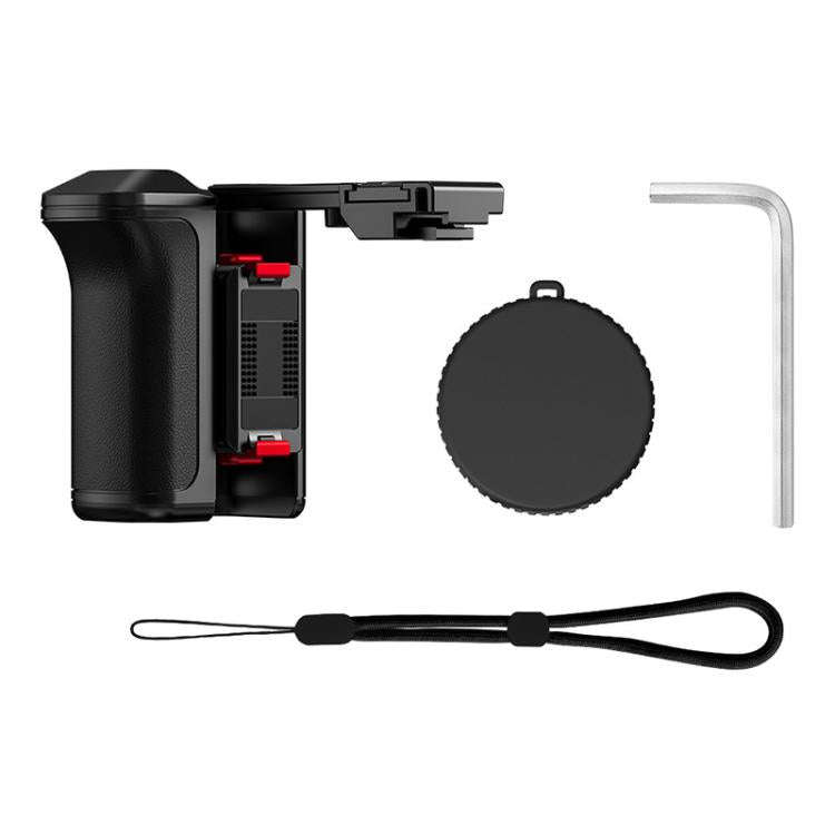 Flymile For DJI Osmo Action 5 Pro / 4 / 3 Camera Cage Handle With Magnetic Quick-Release Base(Wit...