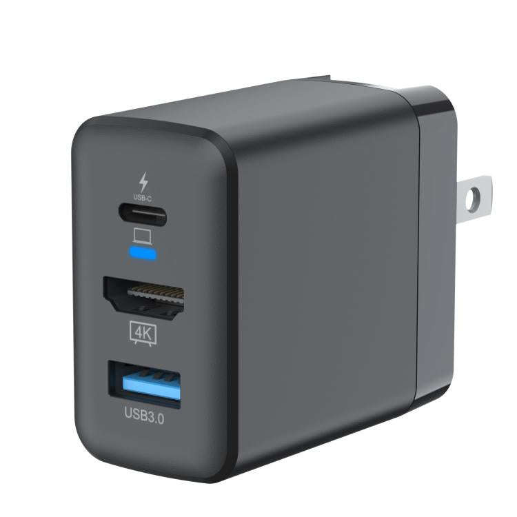 60W 3-In-1 Power Dock With 4K 60Hz HDMI For Nintendo Switch 2 Fast Charging Adapter With USB-C & ...