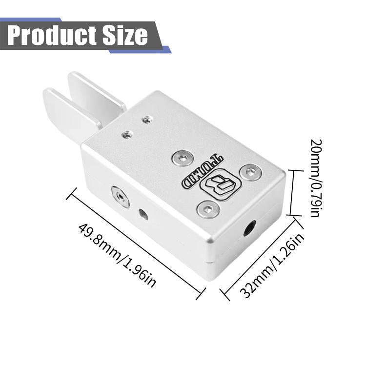 Portable Dual-Paddle Automatic Key Wireless Shortwave Morse Code(49.8x32x20mm)