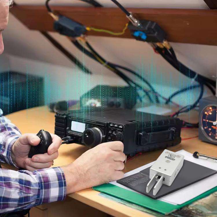 Portable Dual-Paddle Automatic Key Wireless Shortwave Morse Code(49.8x32x20mm)
