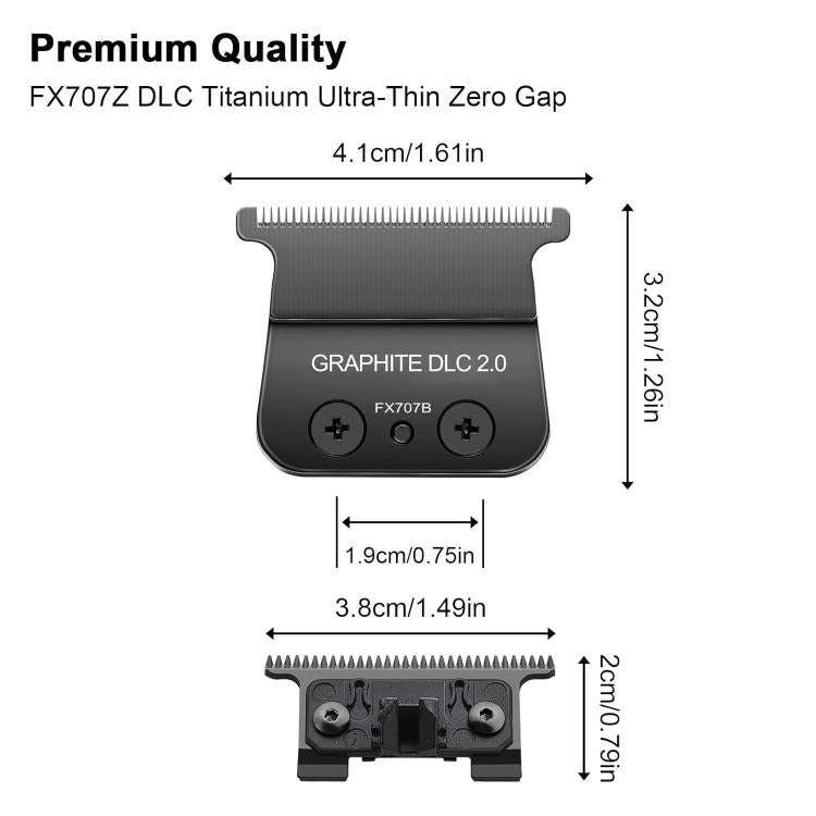 FX707Z Replacement Blade For BaBylissPRO FX787 / FX726 Trimmer