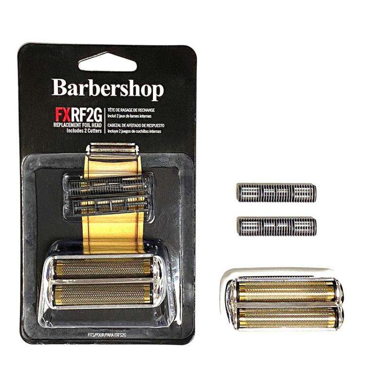 FXRF2G Replacement Cutters And Foils Shaver Head For BaBylissPRO FOILFX 02(Gold)