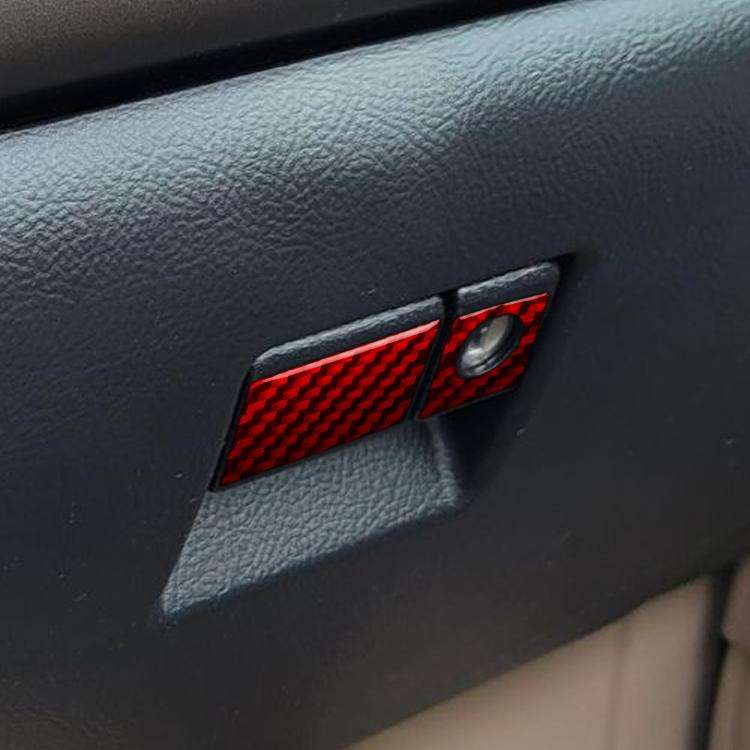For 1999-2005 Lexus IS300 2pcs /Set Glove Box Sticker Set(Red)