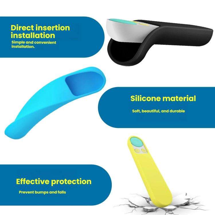 For Nex Playground 2 Remote Controller Silicone Case Flexible Skin Cover(Yellow)