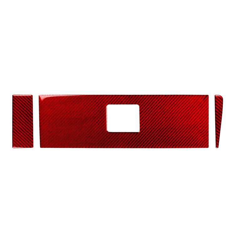 For 1999-2005 Lexus IS300 Right-Handed Drive 3pcs /Set Passenger Side Panel Stickers(Red)