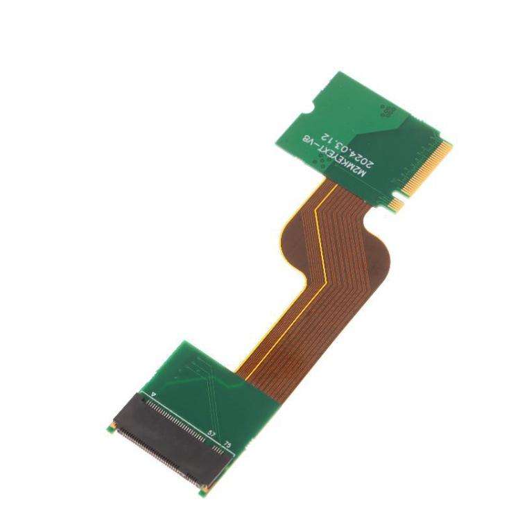 For Steam Deck OLED SSD Adapter Flexible Ribbon Cable to Convert 2230 M.2 to 2280 for Enhanced St...