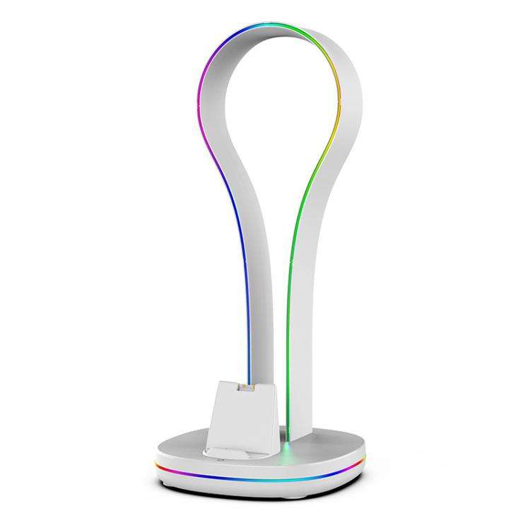For PS5 Portal ipega Magnetic Contact Charging Dock with RGB Lights & Headset Stand