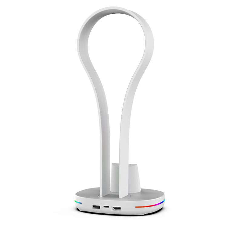 For PS5 Portal ipega Magnetic Contact Charging Dock with RGB Lights & Headset Stand