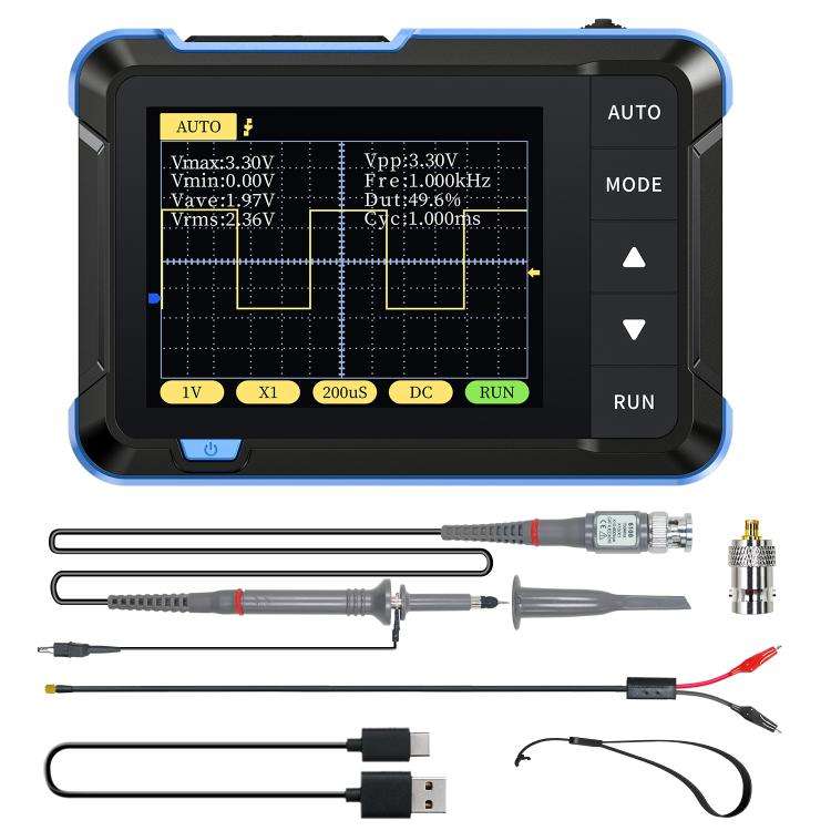 FNIRSI Handheld Small Digital Oscilloscope For Maintenance, Specification: Upgrade