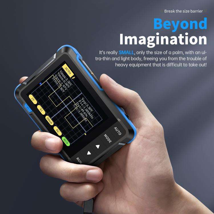 FNIRSI Handheld Small Digital Oscilloscope For Maintenance, Specification: Standard