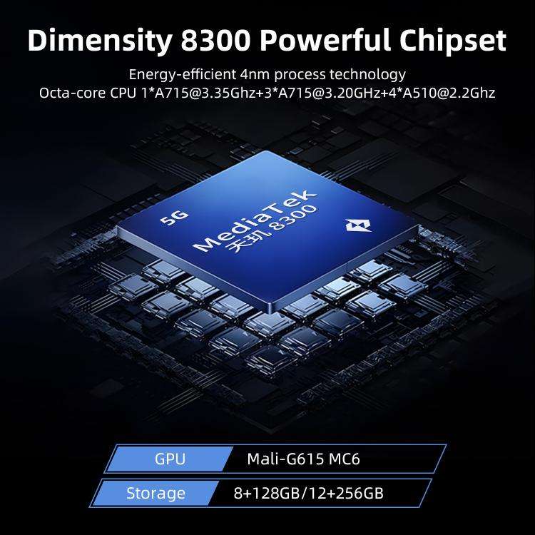 ANBERNIC RG477V 4.7-Inch 120Hz Vertical Handheld Console Dimensity 8300 Chipset, Android 14, RGB ...