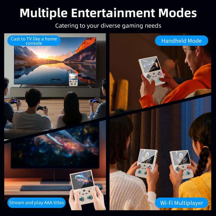 ANBERNIC RG477V 4.7-Inch 120Hz Vertical Handheld Console Dimensity 8300 Chipset, Android 14, RGB ...