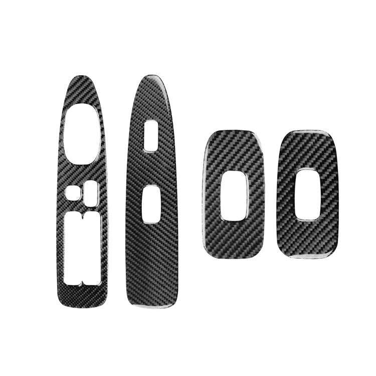 For 1999-2005 Lexus IS300 4pcs /Set Front And Rear Door Lift Panels Sticker(Black)