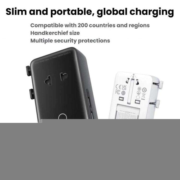 ANKER A9215 Multi-Country Adapter 20W Fast Charging PD Smart Distribution Universal Portable Char...