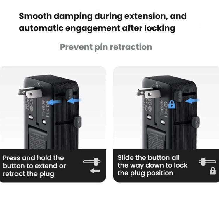 ANKER A9215 Multi-Country Adapter 20W Fast Charging PD Smart Distribution Universal Portable Char...