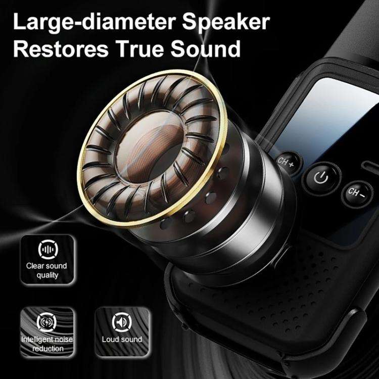 Mini Wireless Long Range Parent Child Walkie Talkie, Color: Single Orange(US Plug)